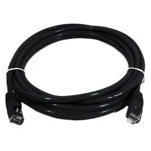 15 ft. CAT5e (350 MHz) UTP Network Cable - Black - TechCraft