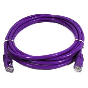 1 ft. CAT6 (550 MHz) UTP Network Cable - Purple